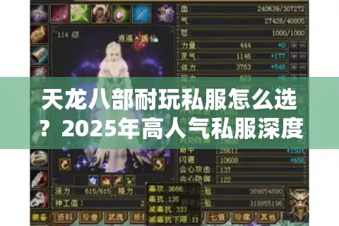 天龙八部耐玩私服怎么选？2025年高人气私服深度评测