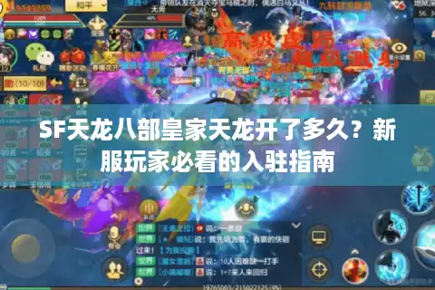 SF天龙八部皇家天龙开了多久？新服玩家必看的入驻指南