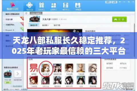 天龙八部私服长久稳定推荐，2025年老玩家最信赖的三大平台实测