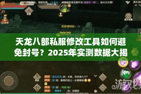 天龙八部私服修改工具如何避免封号？2025年实测数据大揭秘