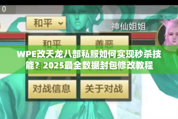 WPE改天龙八部私服如何实现秒杀技能？2025最全数据封包修改教程