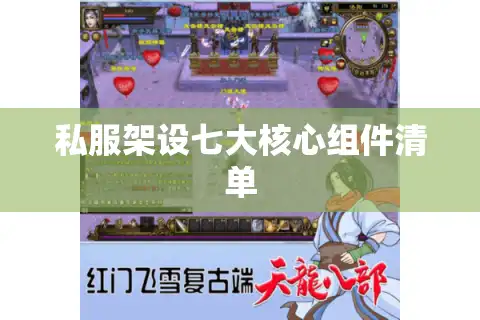 私服架设七大核心组件清单