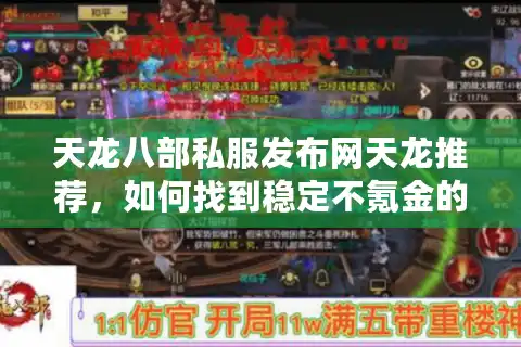 天龙八部私服发布网天龙推荐，如何找到稳定不氪金的优质服务器？