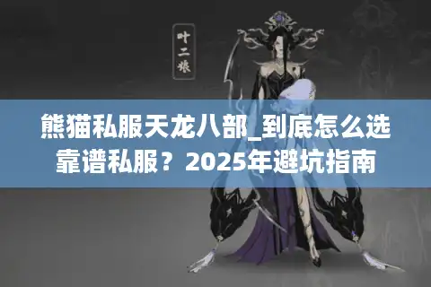 熊猫私服天龙八部_到底怎么选靠谱私服？2025年避坑指南
