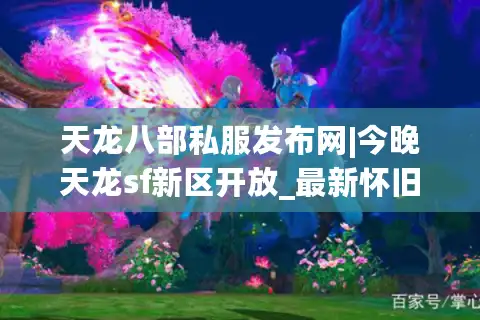 天龙八部私服发布网|今晚天龙sf新区开放_最新怀旧版天龙私服推荐