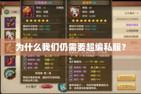 为什么我们仍需要超编私服？