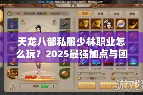 天龙八部私服少林职业怎么玩？2025最强加点与团战技巧解析