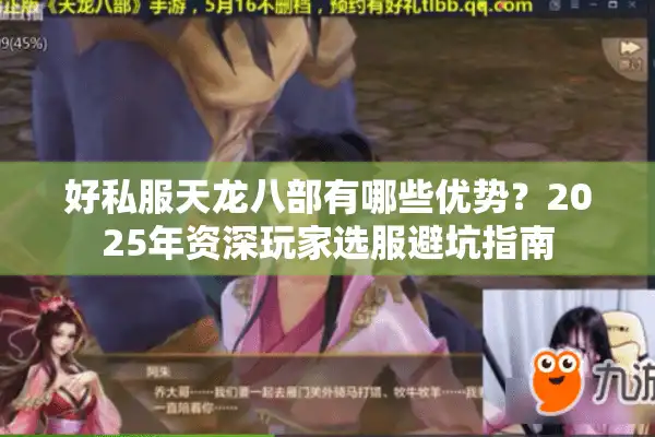 好私服天龙八部有哪些优势？2025年资深玩家选服避坑指南
