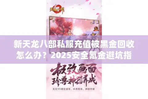 新天龙八部私服充值被黑金回收怎么办？2025安全氪金避坑指南