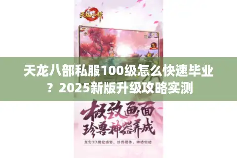 天龙八部私服100级怎么快速毕业？2025新版升级攻略实测