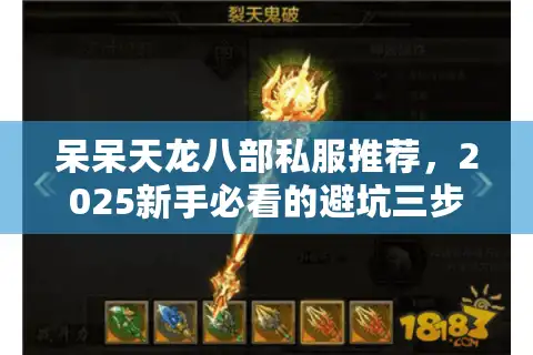 呆呆天龙八部私服推荐，2025新手必看的避坑三步法