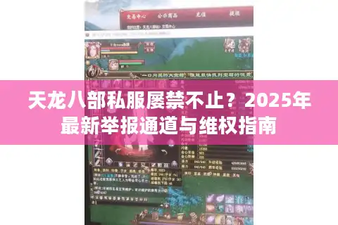 天龙八部私服屡禁不止？2025年最新举报通道与维权指南
