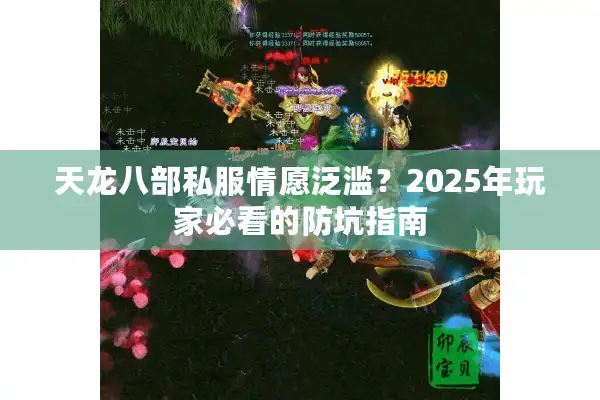 天龙八部私服情愿泛滥？2025年玩家必看的防坑指南