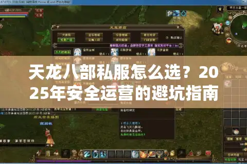 天龙八部私服怎么选？2025年安全运营的避坑指南