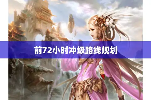 前72小时冲级路线规划