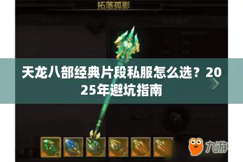 天龙八部经典片段私服怎么选？2025年避坑指南