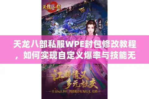 天龙八部私服WPE封包修改教程，如何实现自定义爆率与技能无CD？