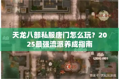 天龙八部私服唐门怎么玩？2025最强流派养成指南
