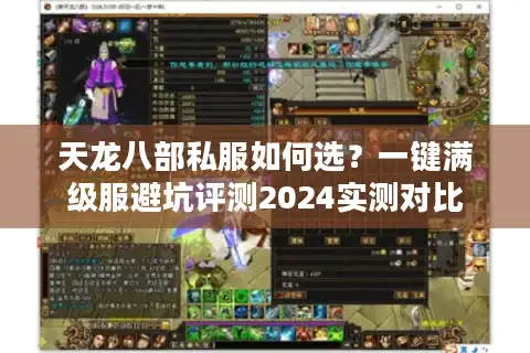 天龙八部私服如何选？一键满级服避坑评测2024实测对比