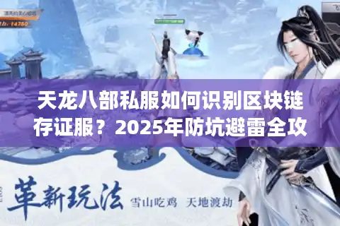 天龙八部私服如何识别区块链存证服？2025年防坑避雷全攻略