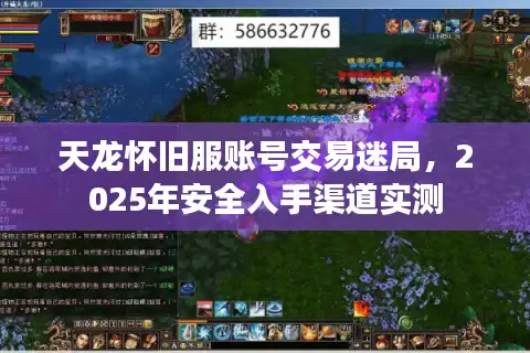 天龙怀旧服账号交易迷局，2025年安全入手渠道实测