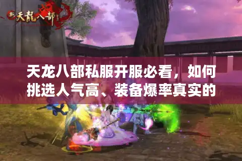 天龙八部私服开服必看，如何挑选人气高、装备爆率真实的SF？
