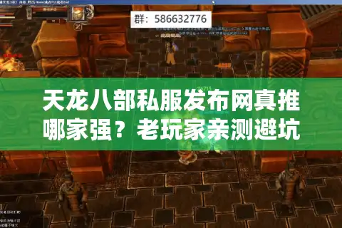 天龙八部私服发布网真推哪家强？老玩家亲测避坑指南
