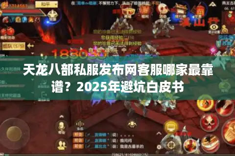 天龙八部私服发布网客服哪家最靠谱？2025年避坑白皮书