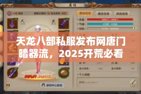天龙八部私服发布网唐门暗器流，2025开荒必看防坑手册