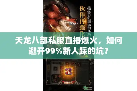 天龙八部私服直播爆火，如何避开99%新人踩的坑？