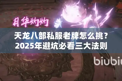 天龙八部私服老牌怎么挑？2025年避坑必看三大法则