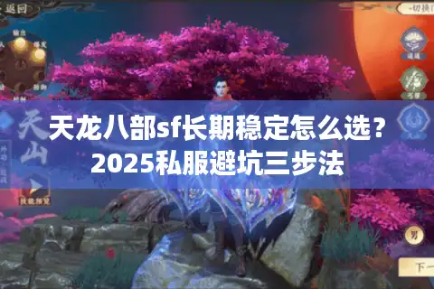 天龙八部sf长期稳定怎么选？2025私服避坑三步法