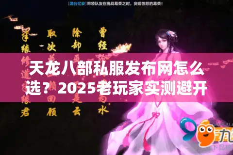 天龙八部私服发布网怎么选？2025老玩家实测避开90%坑的秘诀
