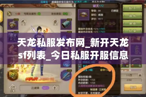 天龙私服发布网_新开天龙sf列表_今日私服开服信息精选