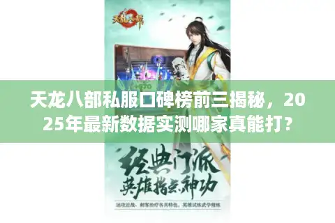 天龙八部私服口碑榜前三揭秘，2025年最新数据实测哪家真能打？