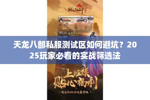 天龙八部私服测试区如何避坑？2025玩家必看的实战筛选法