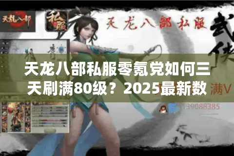 天龙八部私服零氪党如何三天刷满80级？2025最新数据实测）