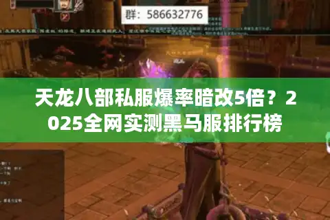 天龙八部私服爆率暗改5倍？2025全网实测黑马服排行榜