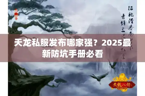 天龙私服发布哪家强？2025最新防坑手册必看