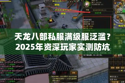 天龙八部私服满级服泛滥？2025年资深玩家实测防坑指南