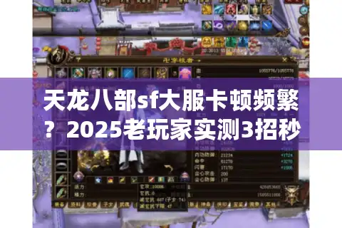 天龙八部sf大服卡顿频繁？2025老玩家实测3招秒避坑