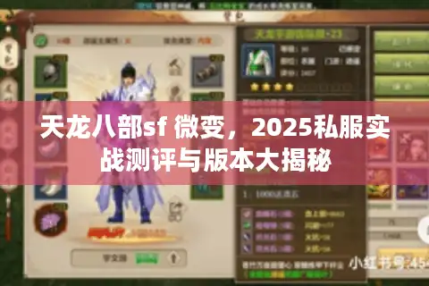 天龙八部sf 微变，2025私服实战测评与版本大揭秘