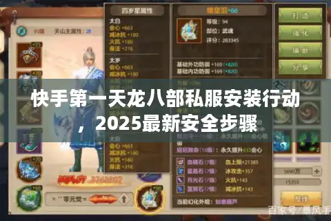 快手第一天龙八部私服安装行动，2025最新安全步骤