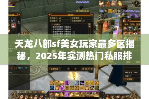 天龙八部sf美女玩家最多区揭秘，2025年实测热门私服排行榜