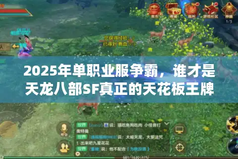 2025年单职业服争霸，谁才是天龙八部SF真正的天花板王牌？