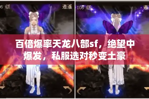 百倍爆率天龙八部sf，绝望中爆发，私服选对秒变土豪