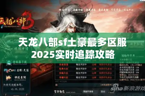 天龙八部sf土豪最多区服2025实时追踪攻略 天龙八部sf土豪最多区服2025实时追踪攻略