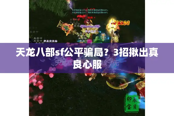 天龙八部sf公平骗局？3招揪出真良心服