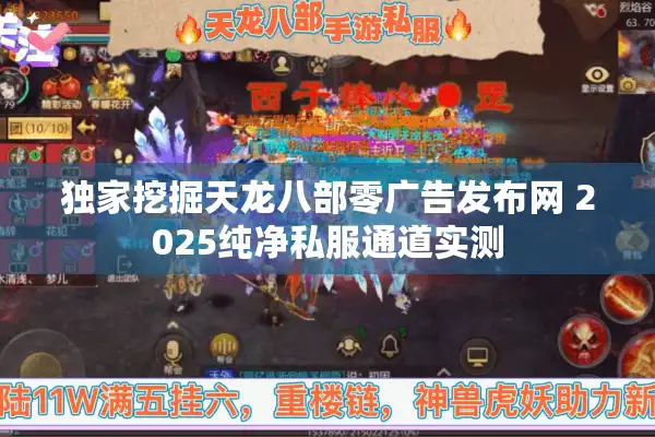 独家挖掘天龙八部零广告发布网 2025纯净私服通道实测
