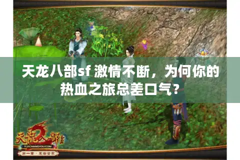 天龙八部sf 激情不断，为何你的热血之旅总差口气？